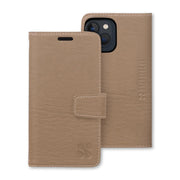 SafeSleeve Antimicrobial for iPhone 15 Series (15, 15 Plus, 15 Pro, 15 Pro Max) with EMF Blocking Protection - Color: Camel