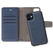 Blue - SafeSleeve Detachable phone case for iPhone 12 Mini with radiation blocking technology