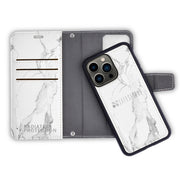 Marble White - SafeSleeve Detachable for iPhone 12 & 12 Pro