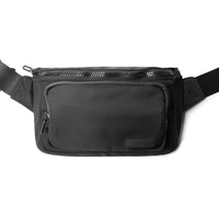 Black SafeSleeve Security and Privacy Strap Pack with zippered compartments for secure storage and easy access.