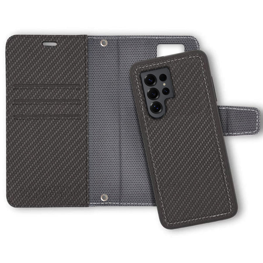 SafeSleeve detachable case for Samsung Galaxy S24 series, featuring a sleek design and protective cover.