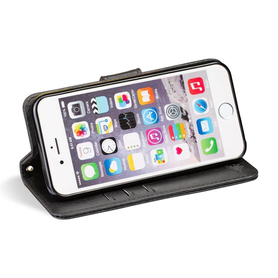 SafeSleeve Antimicrobial case for iPhone 6/6s Plus, 7 Plus & 8 Plus - Black