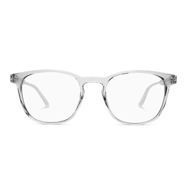 Blue light glasses clear color frame, round frame