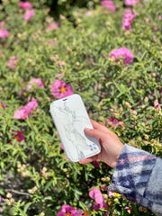 SafeSleeve Slim EMF Blocking Case for iPhone 15 Series (15, 15 Plus, 15 Pro, 15 Pro Max) - Anti Radiation tech - Color: Black, Apple Red, Beige, Leopard, White Marble