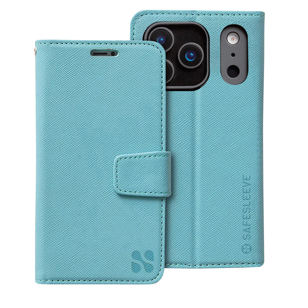 RadEnergy Anti-Radiation Leather Wallet Case With Card Holder For IPhone 13 Pro Max – Purple - View #3