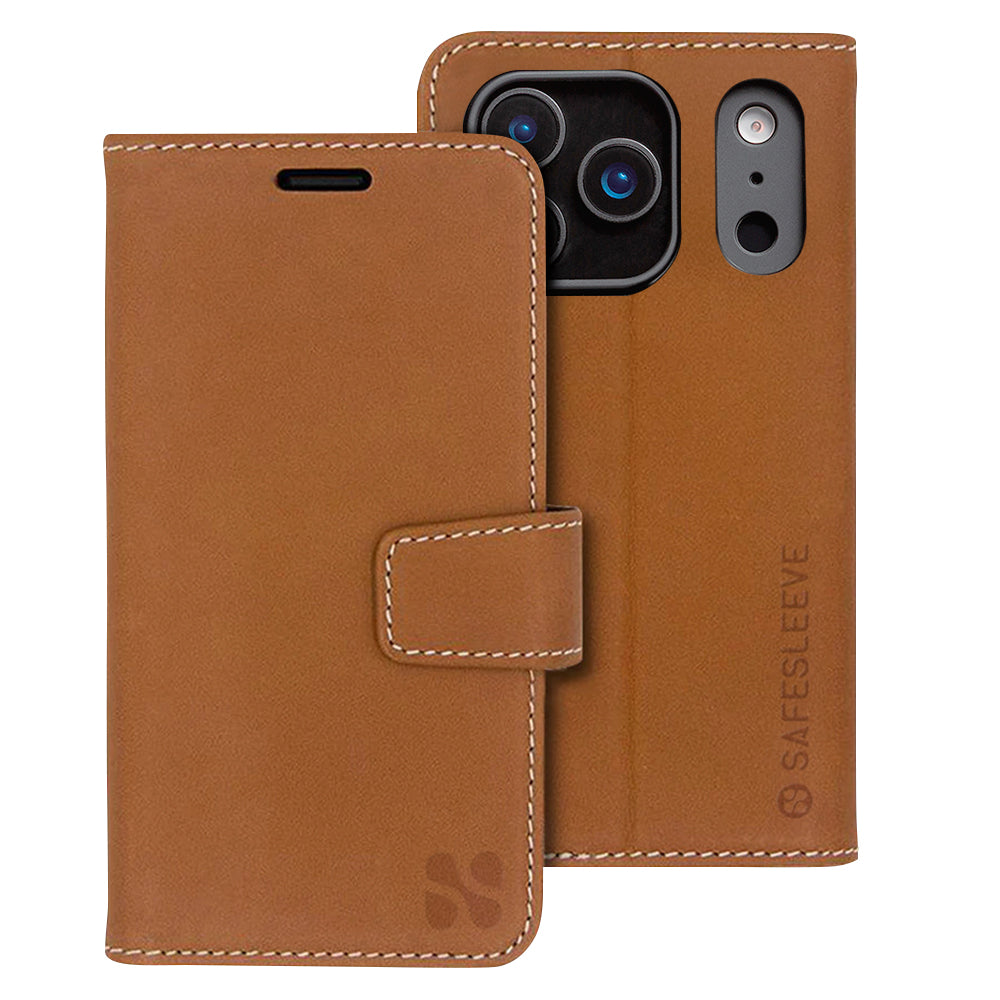 RadEnergy Anti-Radiation Leather Wallet Case With Card Holder For IPhone 13 Pro Max – Purple - View #8