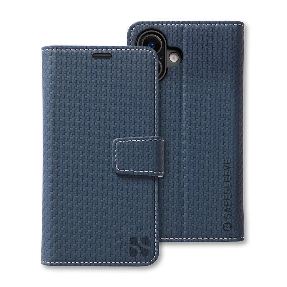 RadEnergy Anti-Radiation Leather Wallet Case With Card Holder For IPhone 13 Pro Max – Purple - View #4