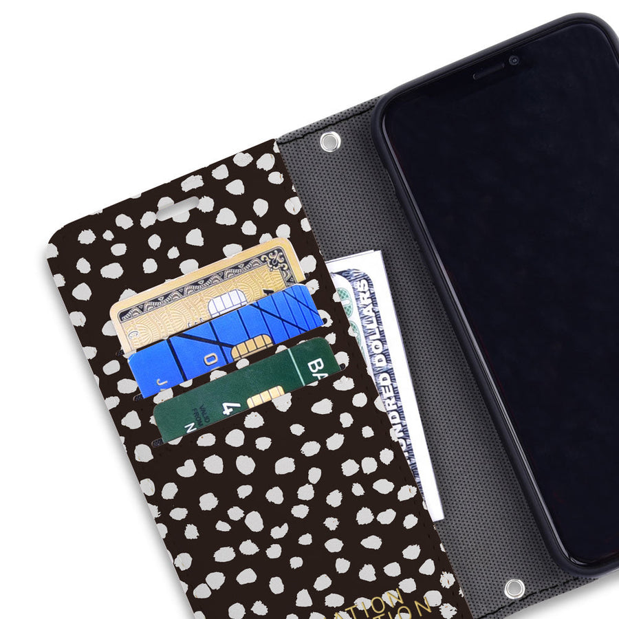 SafeSleeve Detachable for iPhone 13 Pro MAX polkadots