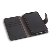 black iPhone Xs Max (10s Max) RFID blocking wallet case
