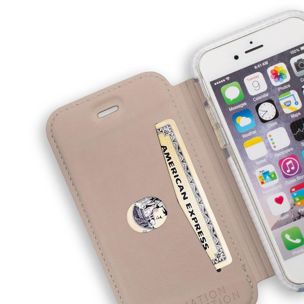 Beige SafeSleeve Slim Case for iPhone 6/6s, 7, 8, SE 2 (2020) & SE 3(2022)