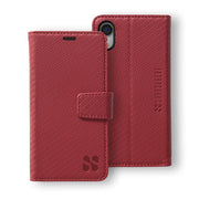 Red SafeSleeve Detachable iPhone XR Wallet Case