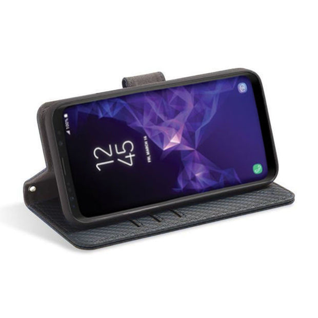 Samsung Galaxy S10  RFID blocking wallet with convertible stand