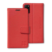 red Samsung Galaxy S20 Plus anti-radiation wallet case