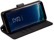 Samsung Galaxy S8 RFID blocking wallet turns into a stand