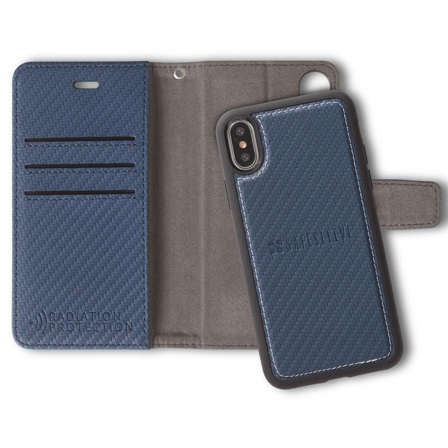 RFID blocking detachable case for iPhone X/Xs