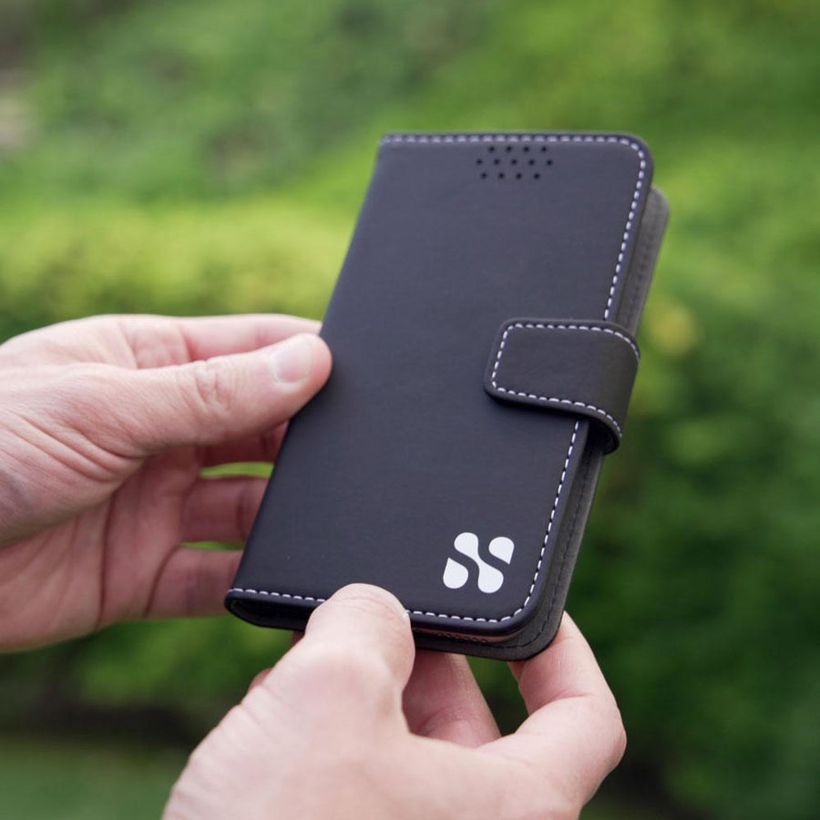 Impact resistant, durable materials used for Anti-Radiation and RFID blocking Wallet Case