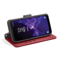 Samsung Galaxy S8 Plus RFID blocking wallet with convertible stand