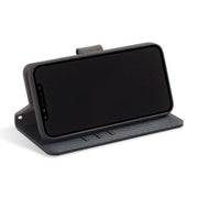 iPhone 11 RFID blocking wallet with convertible stand