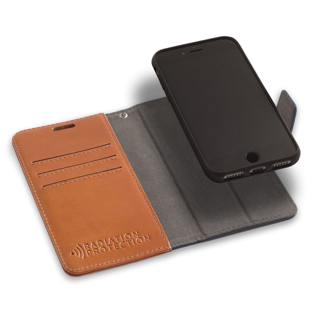 Brown iPhone 6 Plus/6s Plus, 7 Plus & 8 Plus Detachable Case