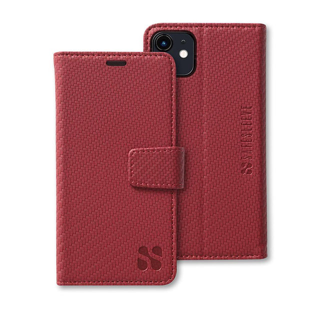 Red Detachable Wallet Case for iPhone 11