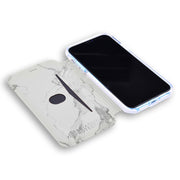 White Marble - SafeSleeve Slim Radiation Blocking Case for iPhone 14 Series (14, 14 Plus, 14 Pro, 14 Pro Max)