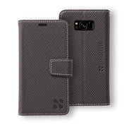 Anti-Radiation and RFID Blocking Detachable Wallet Case for Samsung Galaxy S8.
