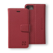 Red Anti-Radiation and RFID Blocking Wallet Case