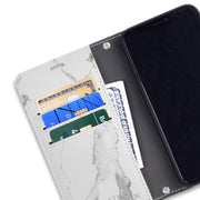 Marble White - iPhone 11 Radiation Free and RFID Blocking Wallet Case