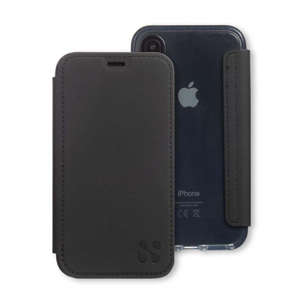 OneFlow SlimShield Pro - Carcasa Flexible Compatible con iPhone 11 Pro | Adhesión/Silicona+TPU, Negro