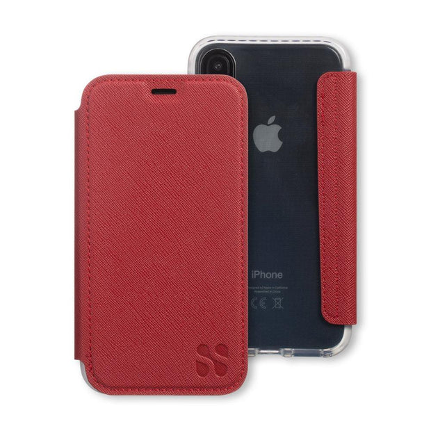 Red Slim Case for iPhone Xs MAX (10s MAX) - radiation protection phone case
