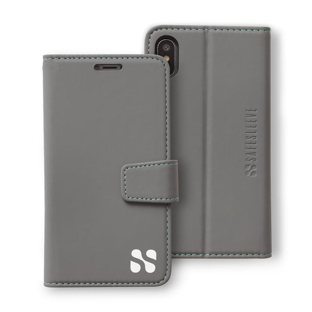 grey iPhone Xs Max (10s Max) wallet case