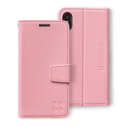 pink iPhone X/Xs (10/10s) anti-radiation and RFID blocking wallet case