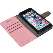 light pink RFID blocking wallet case for iPhone 6/6s, 7 & 8