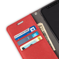 Red SafeSleeve RFID blocking Wallet Case iPhone 11 Pro