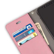 Pink iPhone 11 Pro RFID blocking Wallet Case