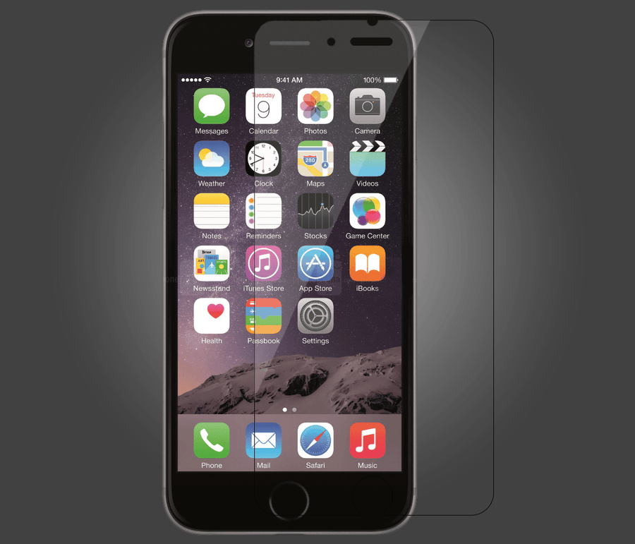 premium safesleeve tempered glass screen protector for the iphone 6 plus 6s plus - clear